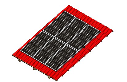 瓦片屋顶光伏支架系统
